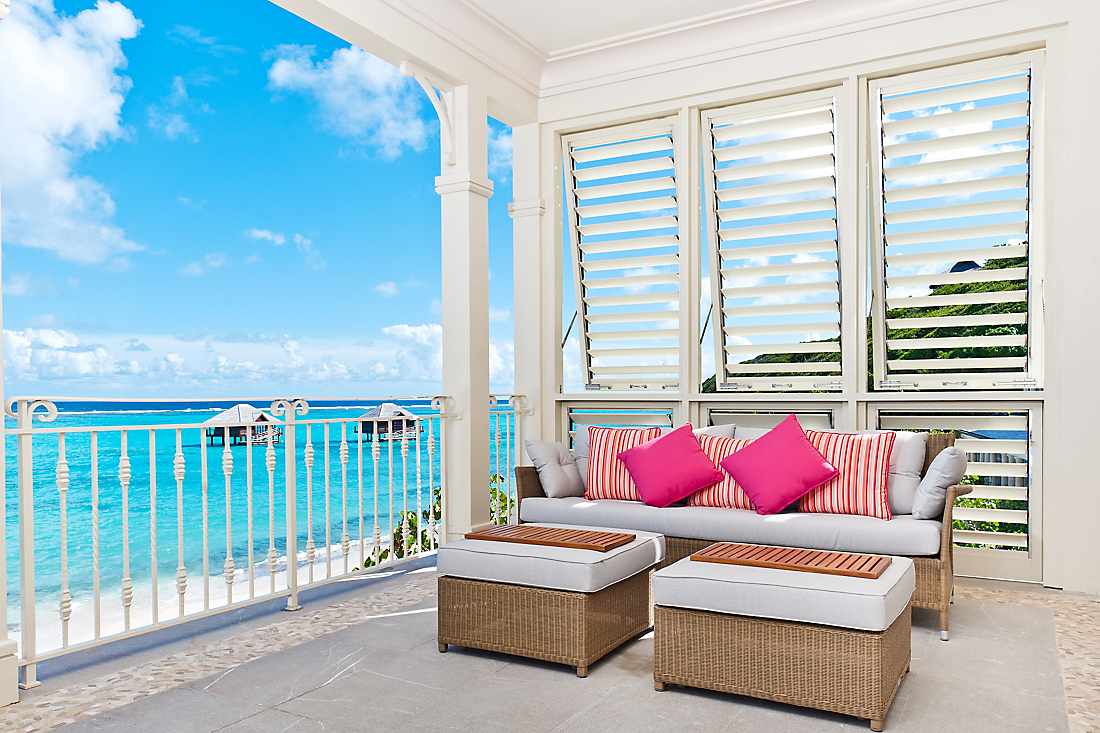 One Bedroom Oceanview Penthouse balcony